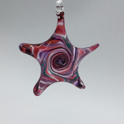 Star Ornament - Lilac Burst