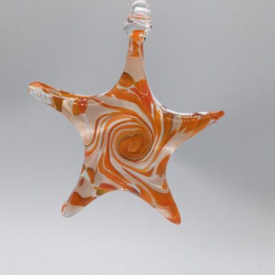 Star Ornament Creamsicle