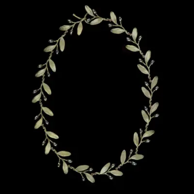 Michael Michaud Olive Necklace — #8147
