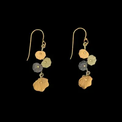 Michael Michaud Nasturtium Dainty Wire Earrings — #3681