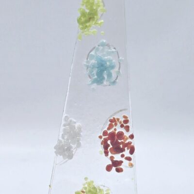Original Lisa Fused Glass Trees - 6" Splash #6-4