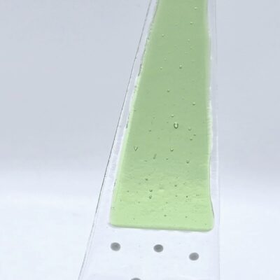 Original Lisa Fused Glass Trees - 8" Christmas Presents #8-3