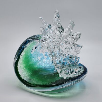 Mini Crest Wave - Gulf (Green and Turquoise)