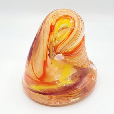 Pen Holder - #6 Orange and Yellow