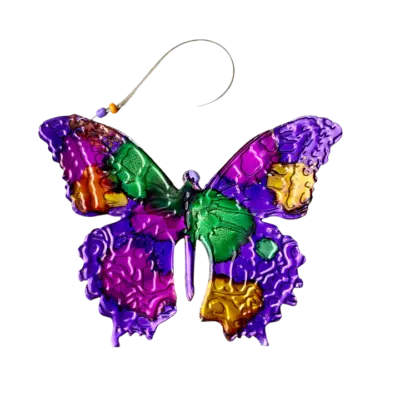 Recycled Aluminum Ornaments - The Butterfly