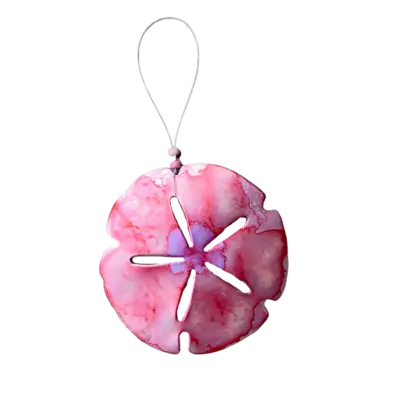 Recycled Aluminum Ornaments - The Sand Dollar