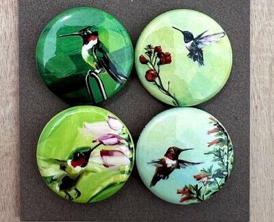 Original Art Magnet Sets - Hummingbirds