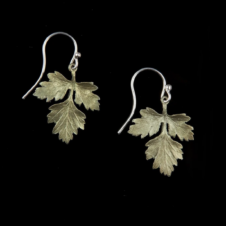 Michael Michaud Petite Herb Parsley Wire Earrings (Pair)