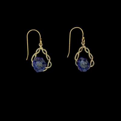 Michael Michaud Morning Glory Petite Hoop Wire Earrings — #3685