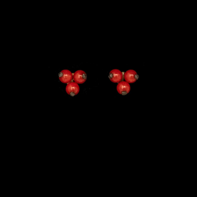 Michael Michaud Winterberry Stud Earrings