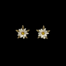 Michael Michaud Edelweiss Brigitta Large Post Earrings (Pair)