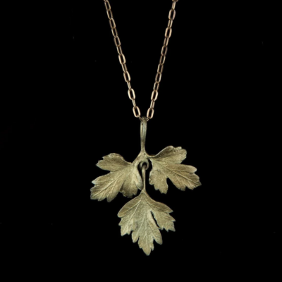 Michael Michaud Petite Herb Parsley Pendant — #8954