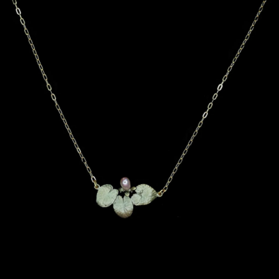 Michael Michaud Water Lilies Dainty Pendant — #9259