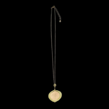 Michael Michaud Round Leaf Eucalyptus Pendant – Large Double Leaves (Complete)