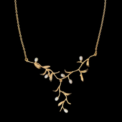 Michael Michaud Fine Night Willow Necklace — #9359