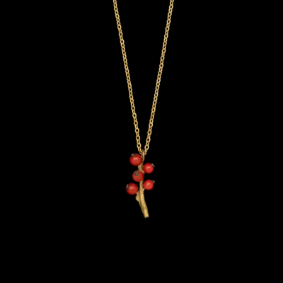 Michael Michaud Winterberry Dainty Pendant