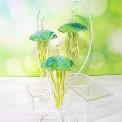 Living in Glass Houses Baby Jellyfish Ornament