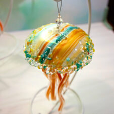 Living in Glass Houses Baby Jellyfish Ornament, Southwest (2)