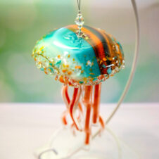 Living in Glass Houses Baby Jellyfish Ornament, Southwest (3)