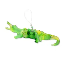 Placeholder Seatree Studio Whimcycle Designs Recycled Aluminum Can Alligator/Crocodile Ornament
