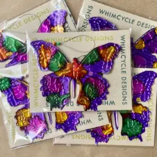 Seatree Studio Whimcycle Designs Recycled Aluminum Can Butterfly Ornament