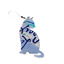 Seatree Studio Whimcycle Designs Recycled Aluminum Can Kitty Cat Ornament