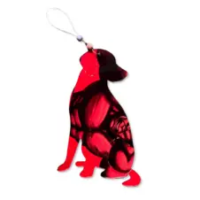 Seatree Studio Whimcycle Designs Recycled Aluminum Can Dog Ornament