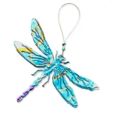 Seatree Studio Whimcycle Designs Recycled Aluminum Can Dragonfly Ornament