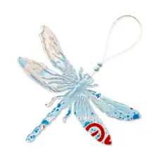Seatree Studio Whimcycle Designs Recycled Aluminum Can Dragonfly Ornament
