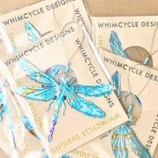 Seatree Studio Whimcycle Designs Recycled Aluminum Can Dragonfly Ornament