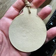 Teal Turtle Studio Ceramic Sea Turtle Ornament (Image 3)
